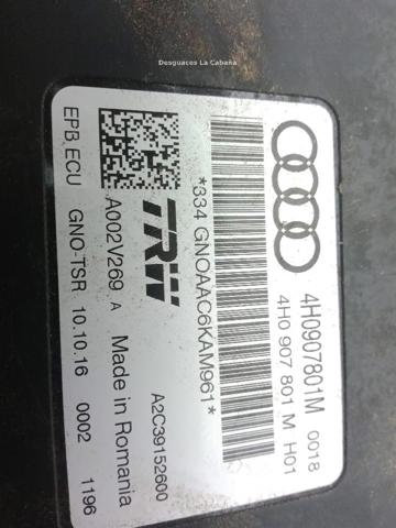 VAG 4H0907801M Блок управления (модуль) электромеханического стояночного тормоза в наличии Львов