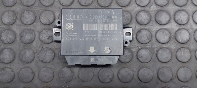 Módulo de direção (Centralina eletrônica) de sensor de estacionamento 4H0919475H VAG/Audi