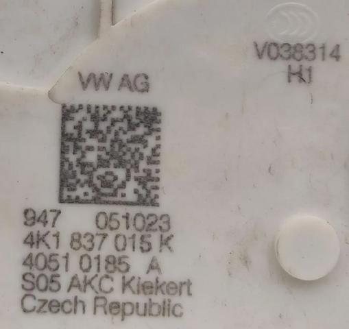 4K1837015K VAG Замок водительской двери купить в Винница