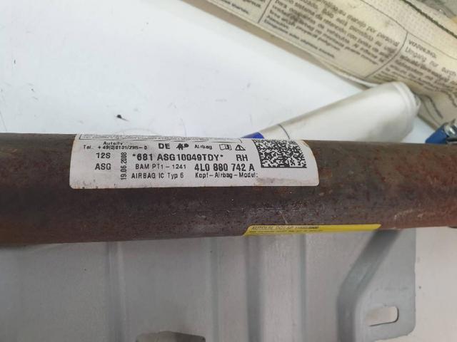 4L0880742A Подушка безопасности (AIRBAG) шторка боковая правая купить Одесса