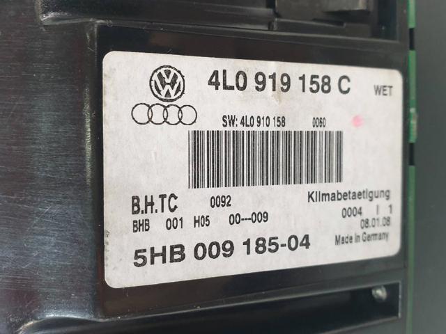 4L0919158C Блок управления режимами отопления/кондиционирования купить Черновцы