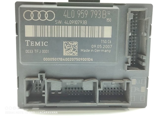 4L0959793B Блок комфорта передней двери купить Ирпень