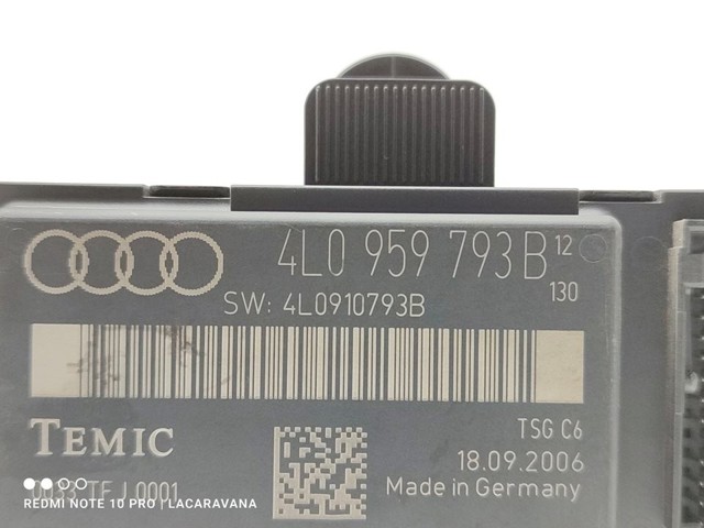 4L0959793B VAG Блок комфорта передней двери купить в Черновцы