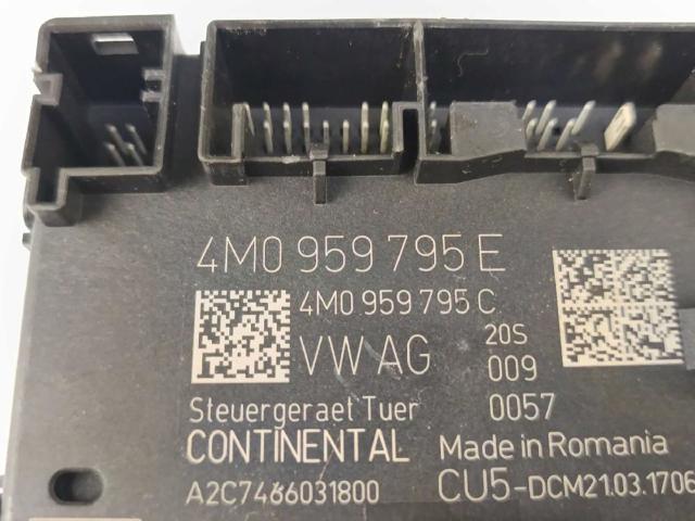 4M0959795E VAG Блок комфорта задней двери купить в Чернигов