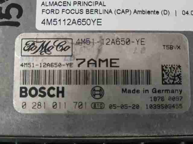 FORD 4M5112A650YE в наличии Львов