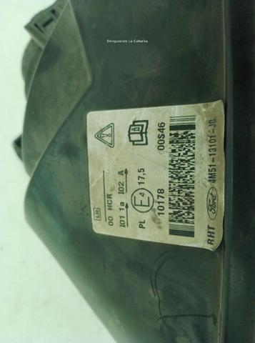 FORD 4M5113101JD Фара левая в наличии Ужгород