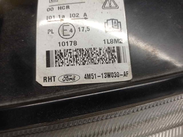 FORD 4M5113W030AF Крышка фары левой в наличии Ужгород