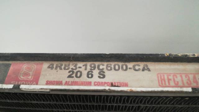 Radiador de aparelho de ar condicionado 4R8319C600CA JAGUAR