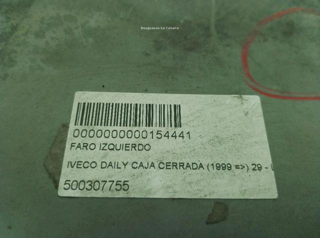 500307755 Левая фара купить Павлоград