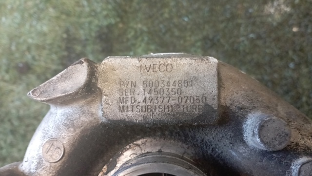 PEUGEOT 500344801 Турбина в наличии Украина