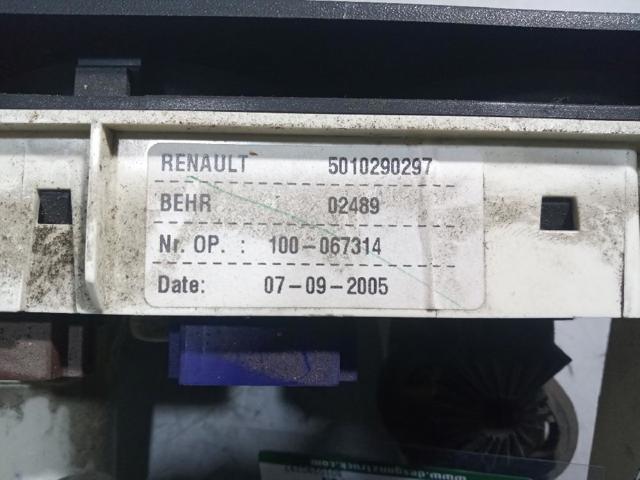 5010290297 RENAULT Блок управления кондиционером купить в Кривой Рог