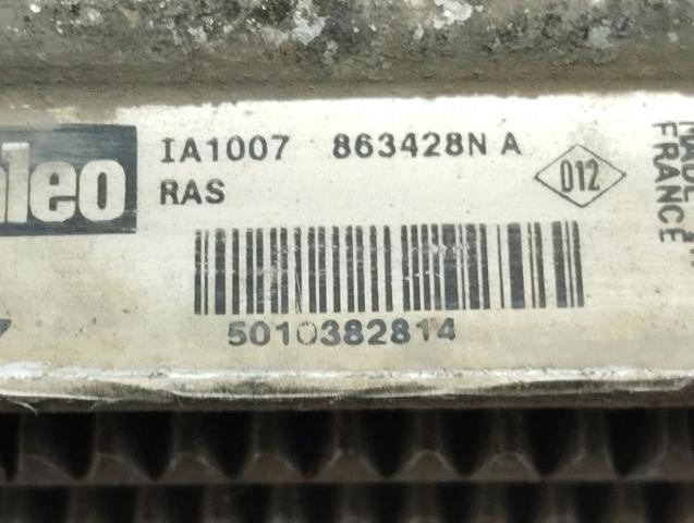 RENAULT 5010382814 Радиатор интеркуллера в наличии Запорожье