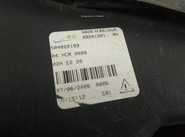 IVECO 504020189 Правая фара в наличии Одесса