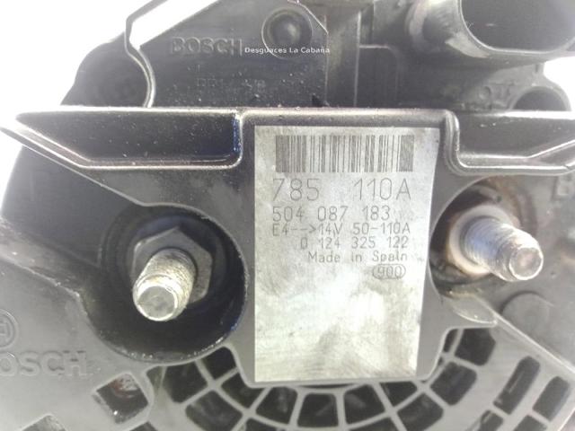 FIAT 504087183 Генератор в наличии Тернополь