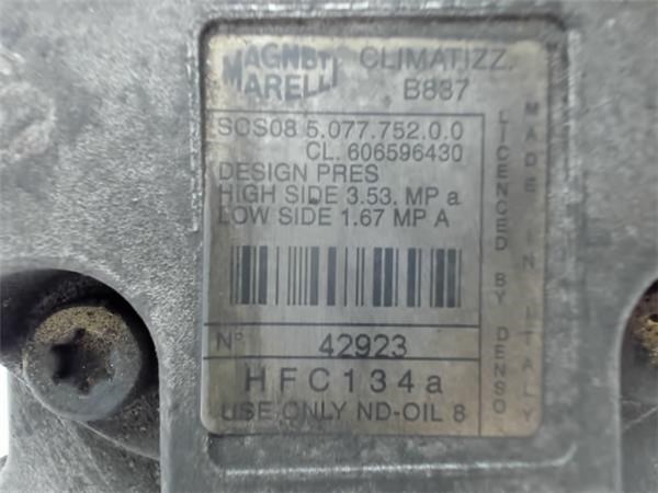 FIAT 507775200 Компрессор кондиционера в наличии Житомир
