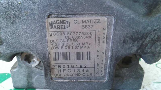FIAT 507775200 Компрессор кондиционера в наличии Полтава