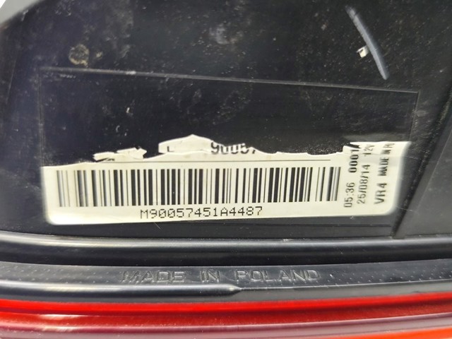 VAG 510945093K Фонарь задний левый внутренний в наличии Ирпень