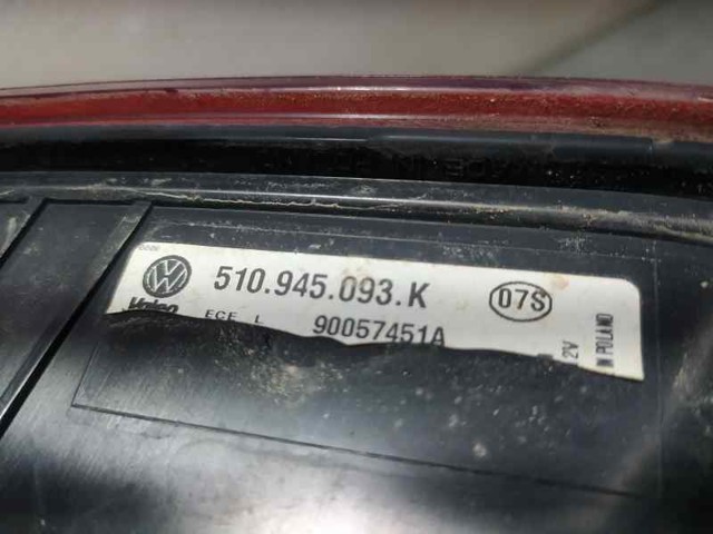 510945093K Фонарь задний левый внутренний купить Ужгород