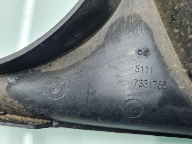 51117331735 BMW Заглушка (решетка) противотуманных фар бампера переднего левая купить в Киев