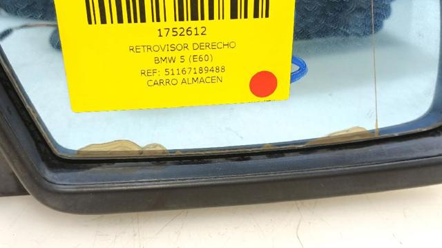 Espelho de retrovisão direito BMW 5 E61