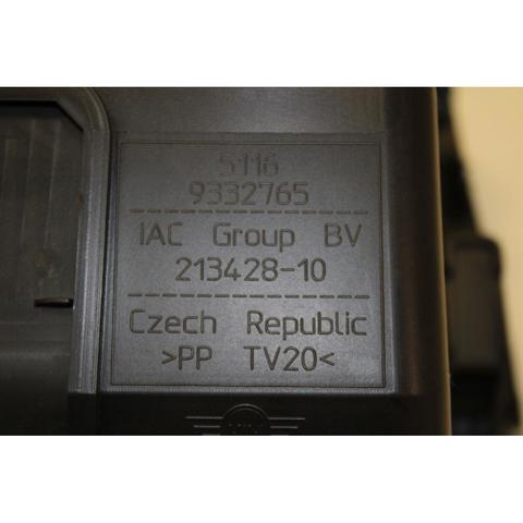 BMW 51169332765 Ящик перчаточный (бардачок) в наличии Полтава