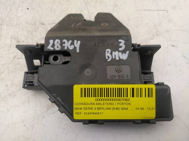 51247840617 BMW Замок багажника купить в Винница