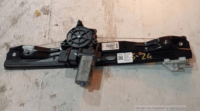 Mecanismo de acionamento de vidro da porta dianteira direita BMW 2 F45