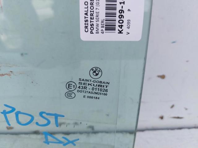BMW 51338497210 Стекло двери задней правой в наличии Черкассы