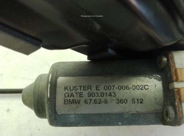 BMW 51348159833 Механизм стеклоподъемника двери задней левой в наличии Каменское
