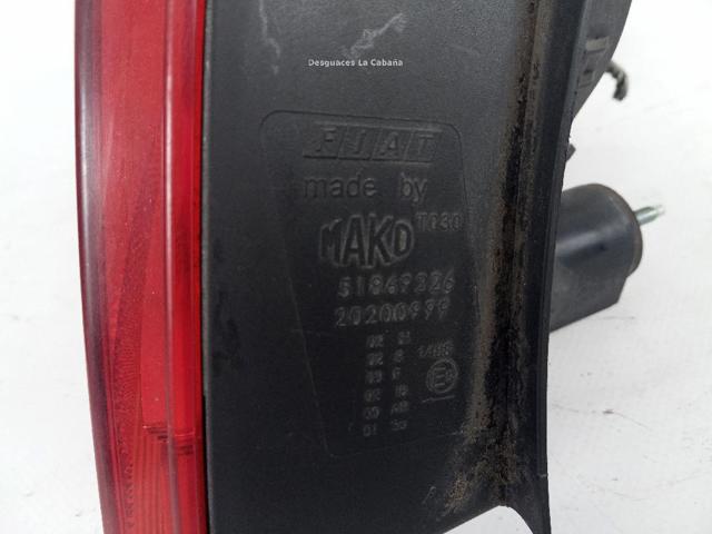 51753758 FIAT Фонарь задний левый купить в Сумы
