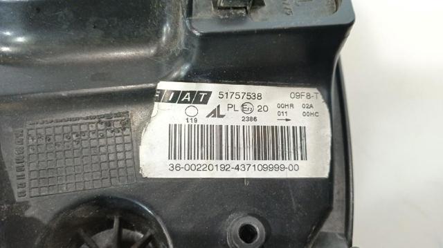 51757538 FIAT Левая фара купить в Винница