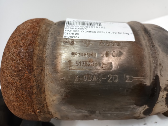 51762984 FIAT Конвертор - катализатор купить в Запорожье
