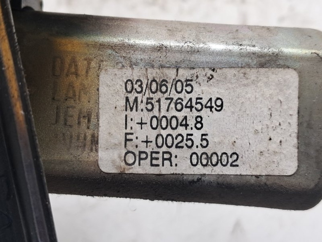 51764549 FIAT Механизм стеклоподъемника двери передней правой купить в Украина