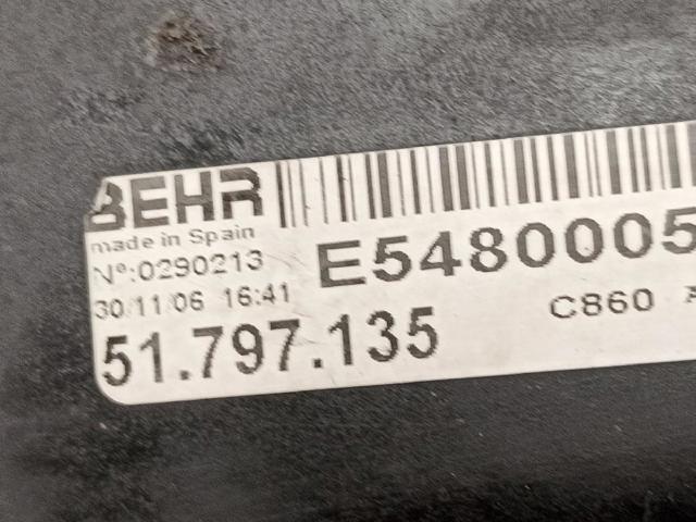 51797135 Диффузор радиатора охлаждения, в сборе с мотором и крыльчаткой купить Запорожье