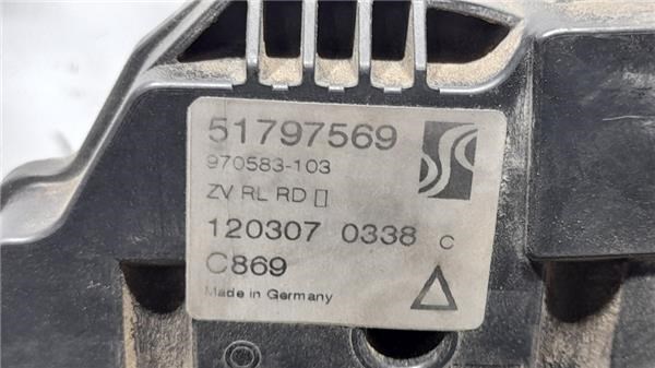 FIAT 51797569 Замок двери задней левой в наличии Сумы