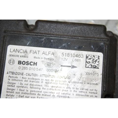 51810463 Модуль-процессор управления подушкой безопасности (ЭБУ AIRBAG) купить Черновцы