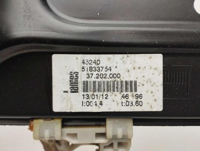 51833754 FIAT Механизм стеклоподъемника двери передней левой купить в Полтава