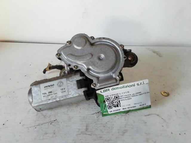 Motor de limpador pára-brisas de vidro traseiro 51864399 Fiat/Alfa/Lancia