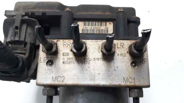 Unidade hidráulico de controlo ABS Fiat Qubo 255