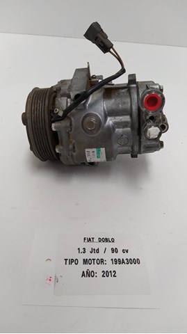 Compressor de ar condicionado para Fiat linea (323_,323_) (2007-...) 1.3 D Multijet 199A3000 51893889