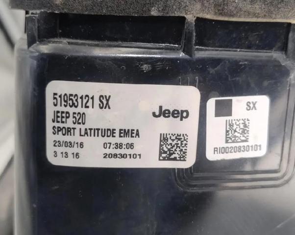 51953121 CHRYSLER Фонарь задний левый купить в Львов