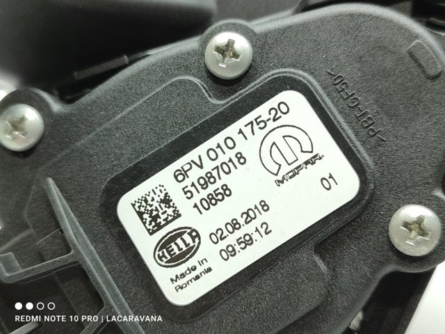 51987018 FIAT Педаль газа купить в Харьков