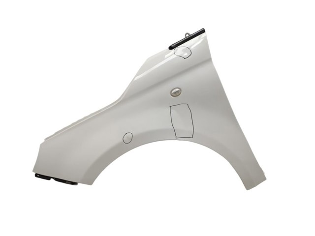 Pára-lama dianteiro esquerdo 52015757 FIAT