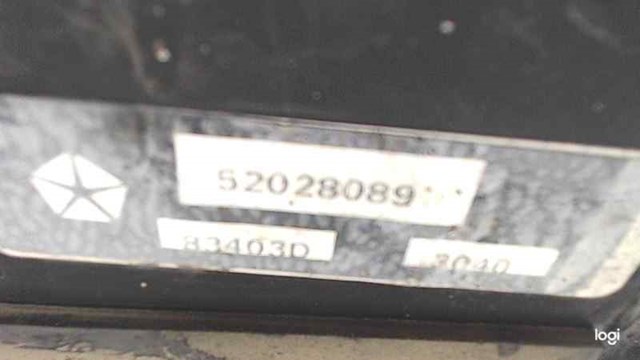 52028089 CHRYSLER Радиатор интеркуллера купить в Тернополь