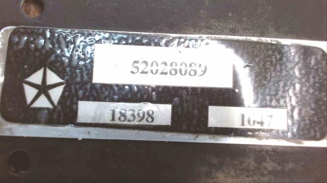 CHRYSLER 52028089 Интеркулер в наличии Одесса