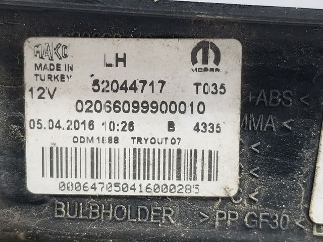 FIAT 52044717 Фонарь задний левый в наличии Чернигов