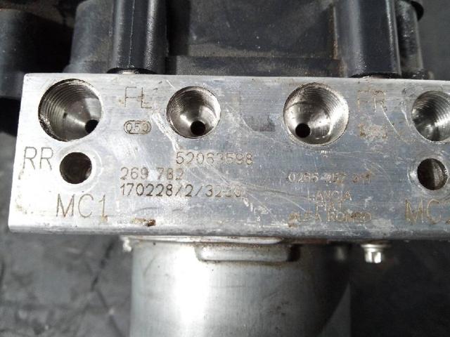 Unidade hidráulico de controlo ABS Fiat Tipo 356
