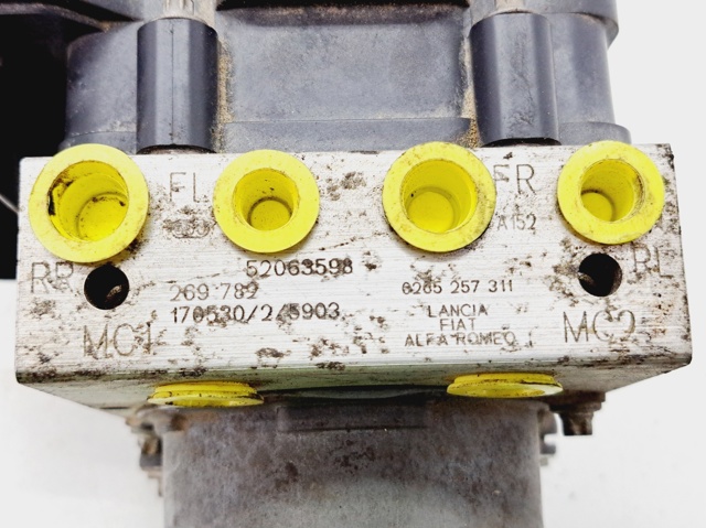 Unidade hidráulico de controlo ABS Fiat Tipo 356