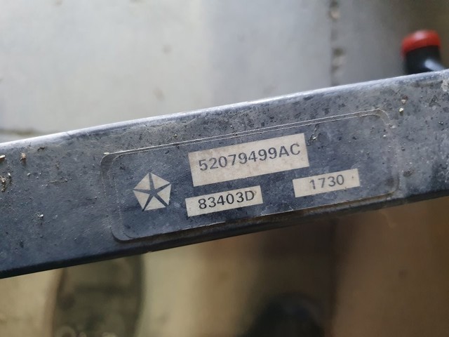 52079499AC CHRYSLER Радиатор интеркуллера купить в Хмельницкий