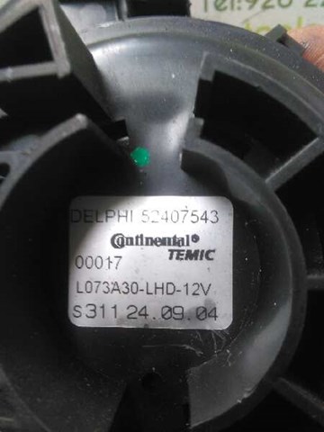 OPEL 52407543 Мотор вентилятора печки (отопителя салона) в наличии Украина
